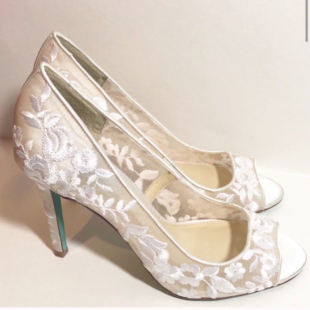 Betsy Johnson “Mave” Ivory Heels